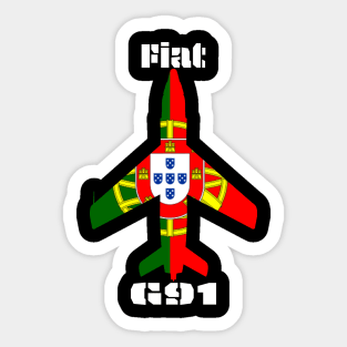 Fiat G.91 (Portugal) Sticker